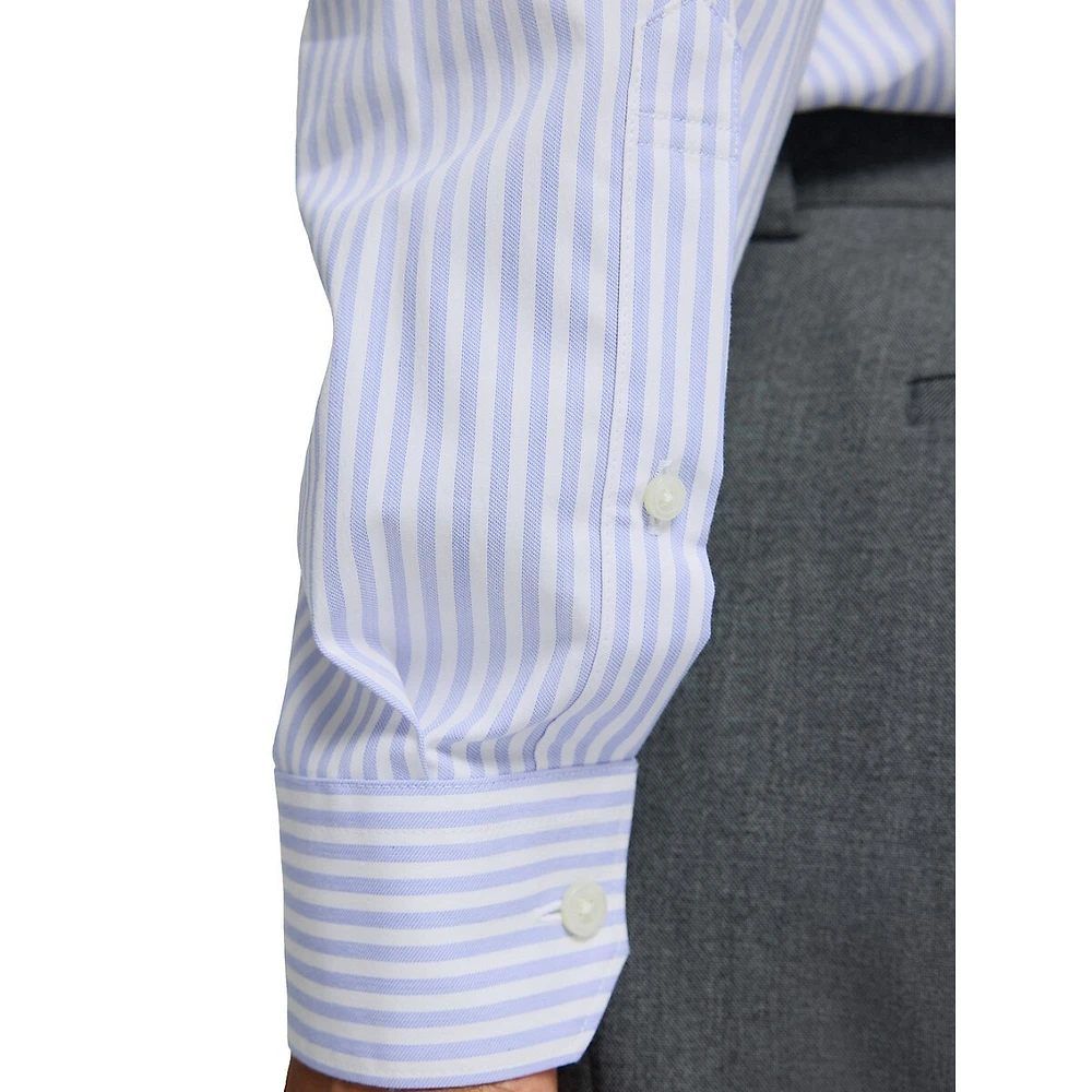 Slim-Fit Performance Dress Shirt