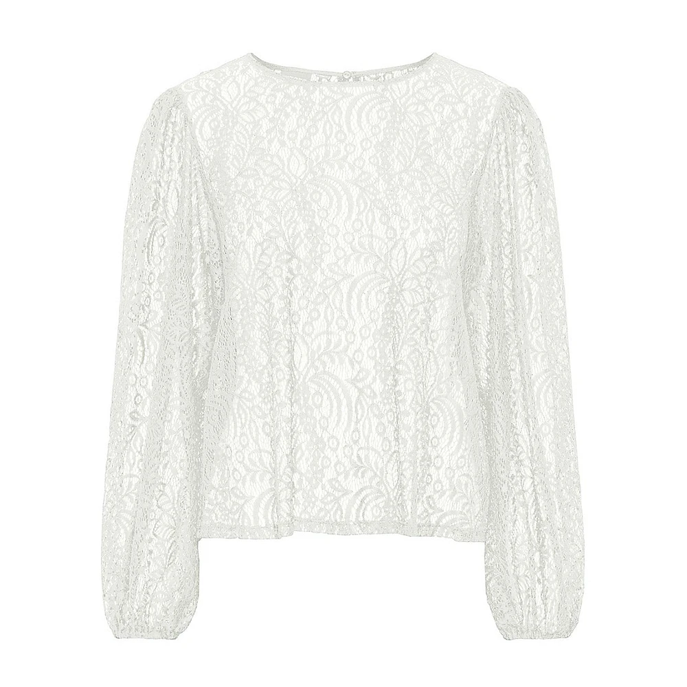 Ruby Lace Blouse