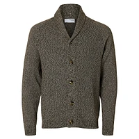 Nash Shawl-Collar Knit Cardigan