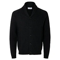 Nash Shawl-Collar Knit Cardigan