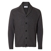 Nash Shawl-Collar Knit Cardigan