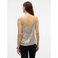 Ellen Sequined Camisole Top