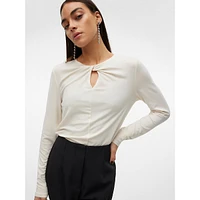 Twist-Knot Keyhole Top