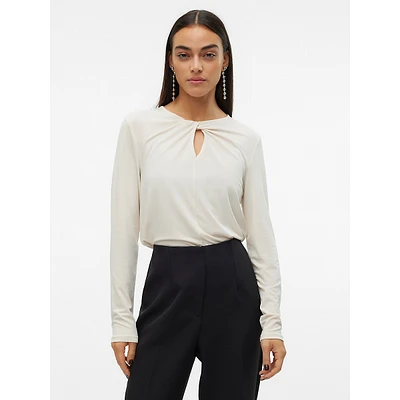 Twist-Knot Keyhole Top