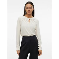 Twist-Knot Keyhole Top