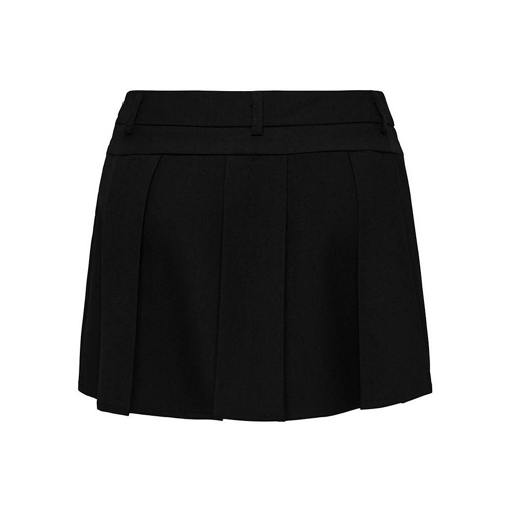 Pleated Mini Skirt