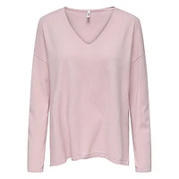 Amalio V-Neck Soft-Touch Dolman Sweater