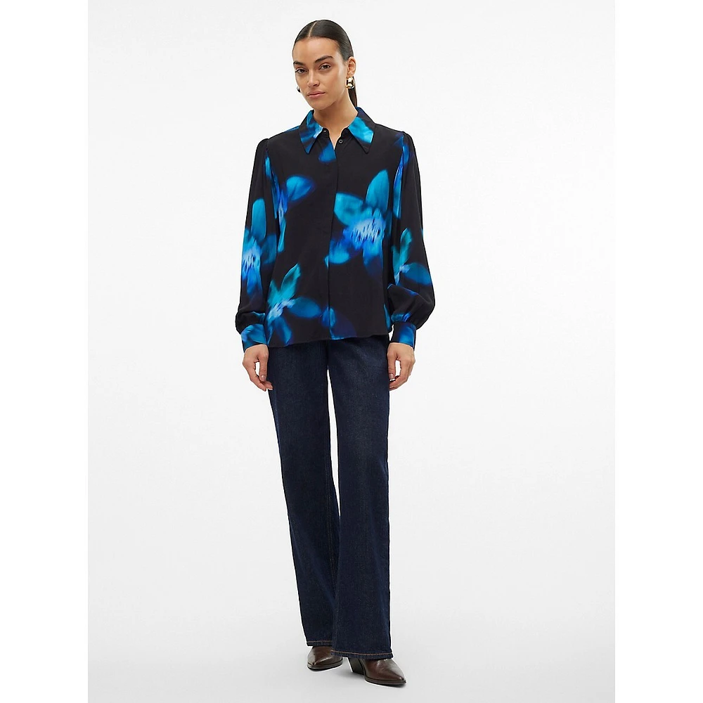 Miranda Printed Viscose Shirt