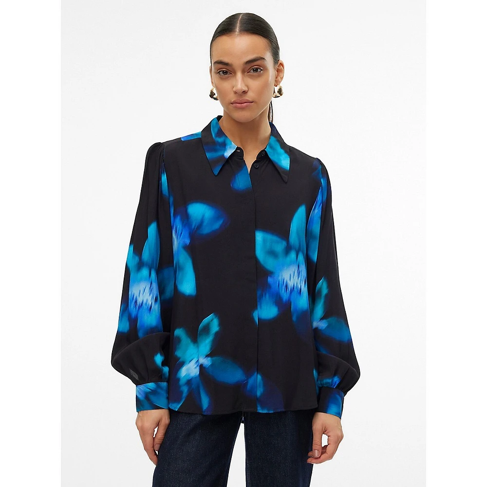 Miranda Printed Viscose Shirt