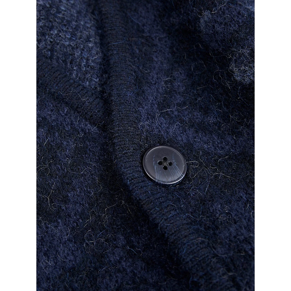 Magne V-Neck Button Cardigan