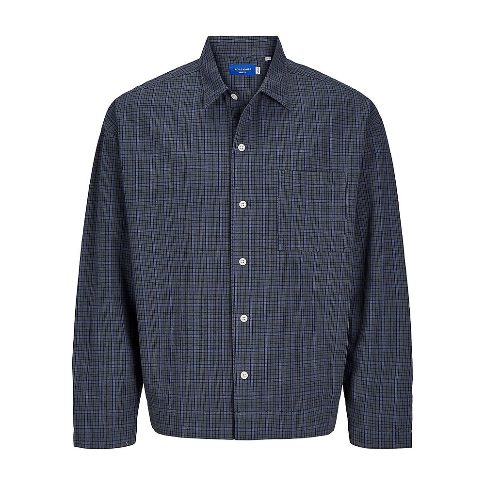 Roxbury Boxy Plaid Overshirt