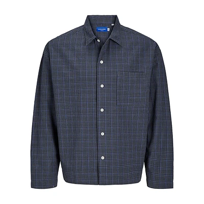 Roxbury Boxy Plaid Overshirt