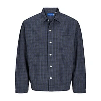 Roxbury Boxy Plaid Overshirt