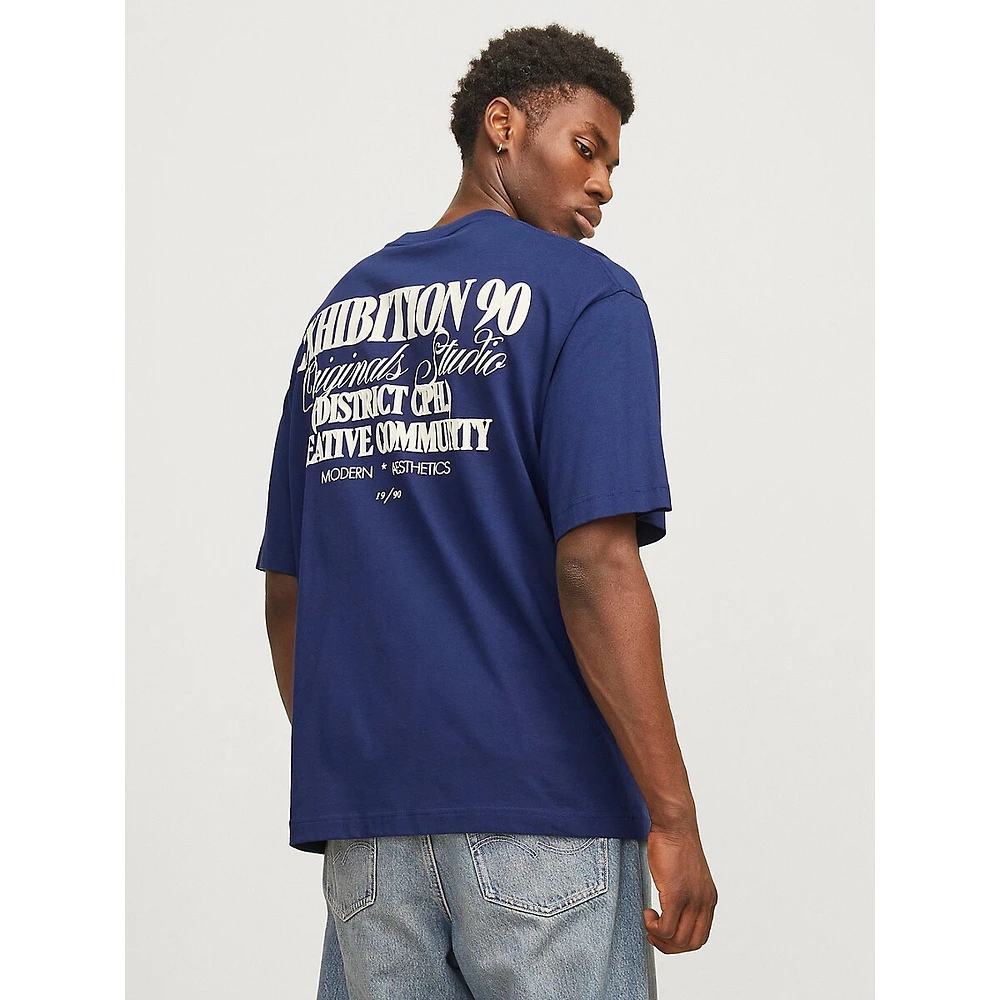 Roxbury Relaxed-Fit Crewneck Graphic T-Shirt