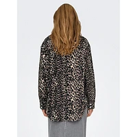 Anlie Leopard-Print Overshirt