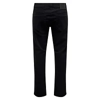 Weft Regular-Fit Mid-Rise Straight-Leg Jeans