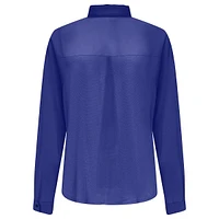 Satin Button-Down Shirt
