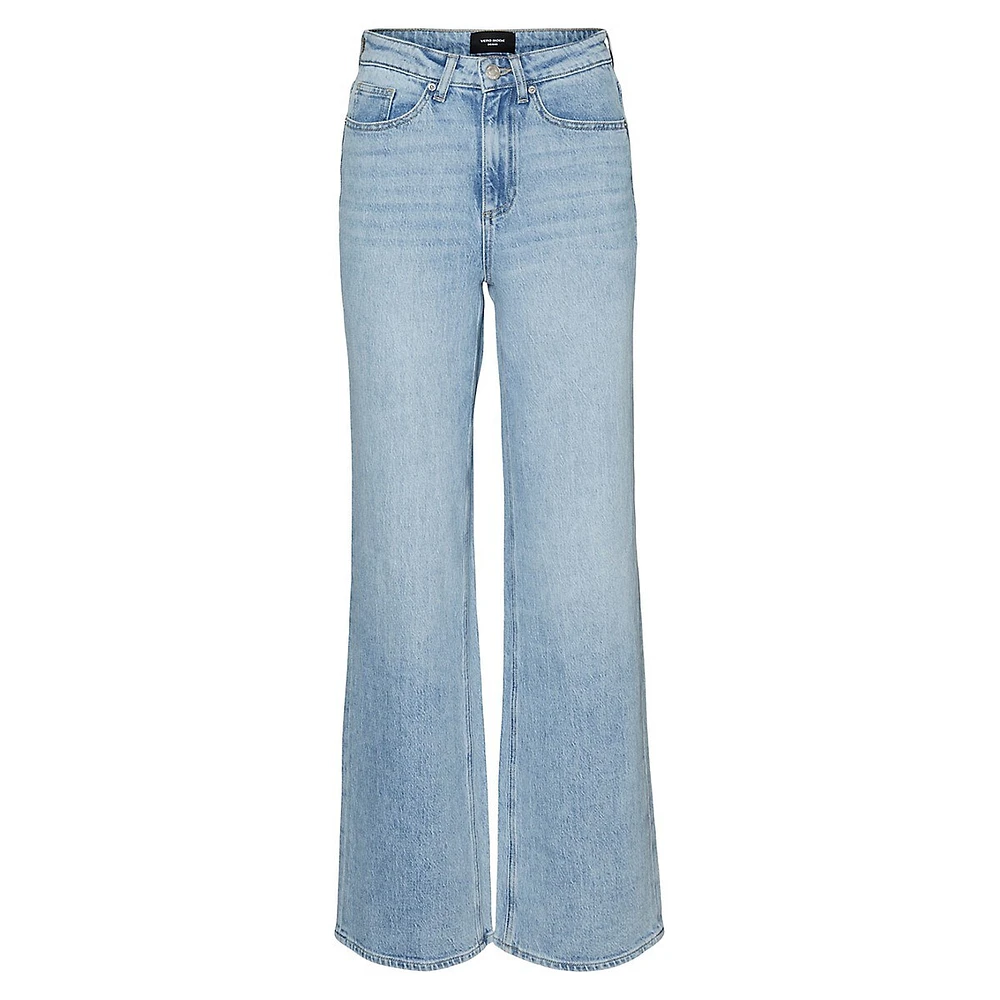 Plus Tessa High-Rise Wide Jeans