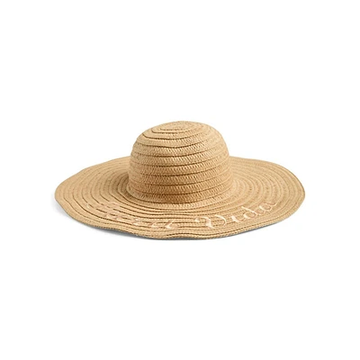 Liva Wide-Brim Straw Hat