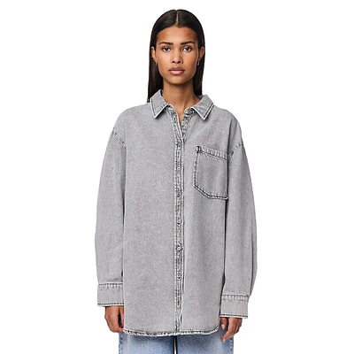 Chemise en jean oversize Maisie