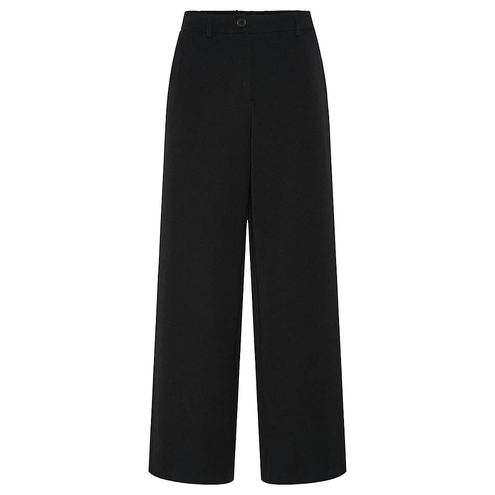 Kamil High-Waisted Wide-Leg Pants