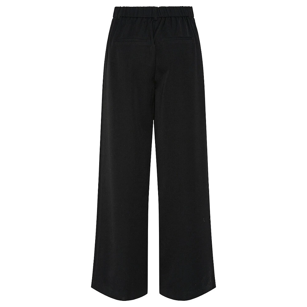 Kamil High-Waisted Wide-Leg Pants