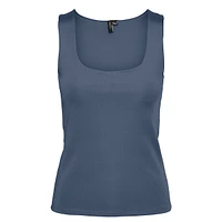 Square-Neck Tank Top