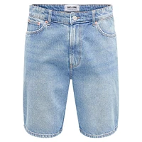 Fade Loose Denim Shorts