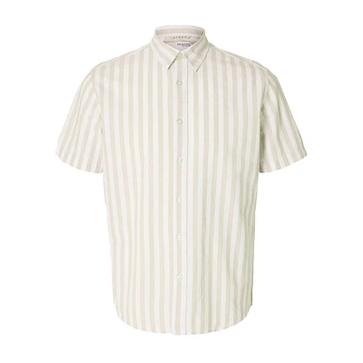 Cotton & Linen Short-Sleeve Shirt