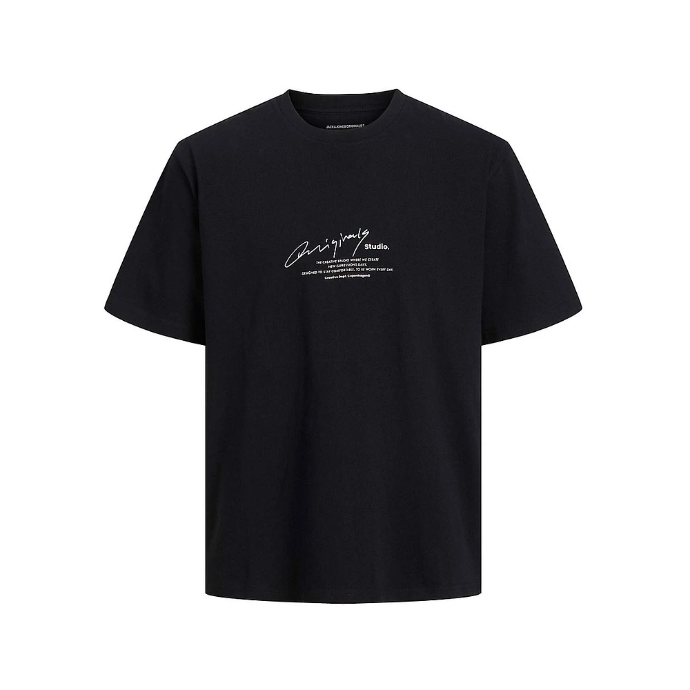 Manchester Logo-Script T-Shirt