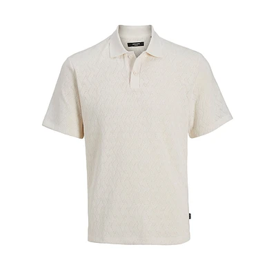 Polo en tricot jacquard Trent