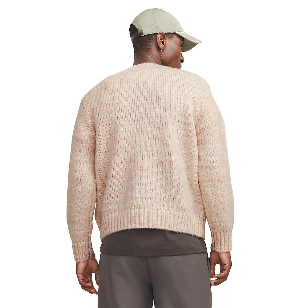 Space-Dye Loose-Fit Sweater