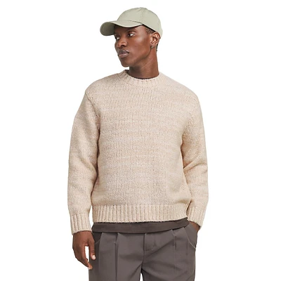 Space-Dye Loose-Fit Sweater