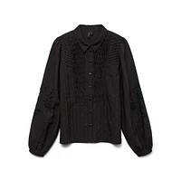 Beate Mixed-Weave Shirt