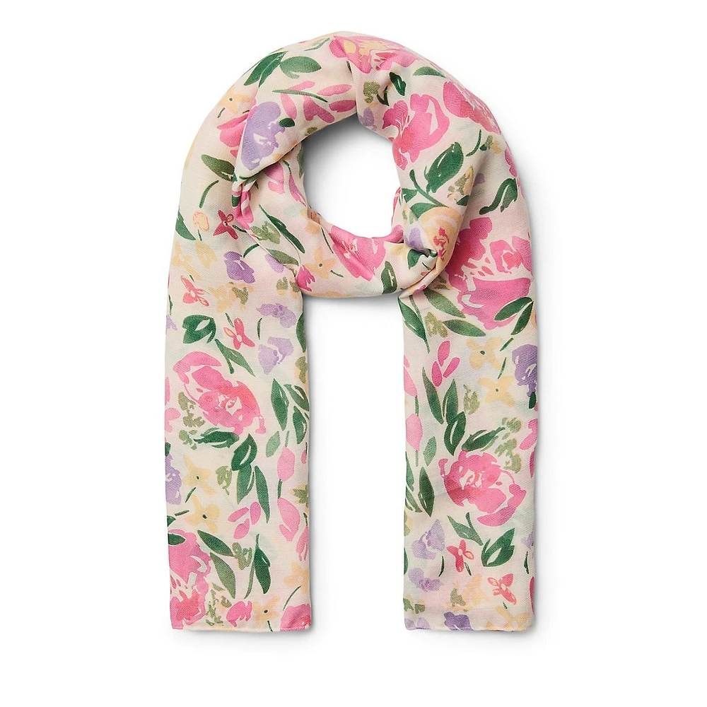 Carmen Printed Oblong Scarf