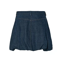 Jabia Short Denim Balloon Skirt