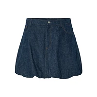 Jabia Short Denim Balloon Skirt