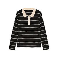 St. Jerni Loose-Fit Polo Sweater