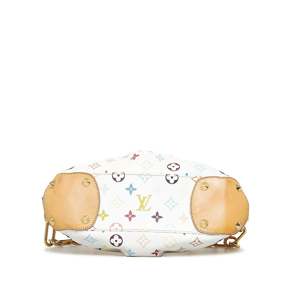 Louis Vuitton White Monogram Multicolore Judy PM Bag