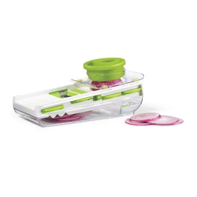 Easy Mandoline With Blades And Safety Pusher