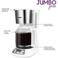 Programmable Jumbo Java Coffee Maker, 14 Cup Capacity, 1000w