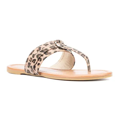 Women's Jacklyn Leopard Ring Sandal