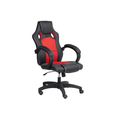 Adjustable Black And Red Modern Office Chair