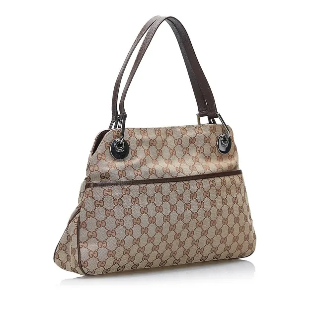 Pre-Loved Gucci Gg Canvas Eclipse Tote by Pre-Loved by Azura Reborn Online, THE ICONIC