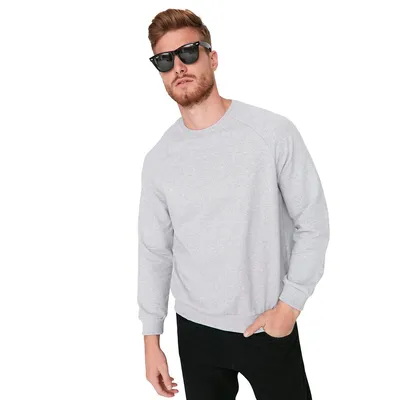 Sweatshirt Gray Regular