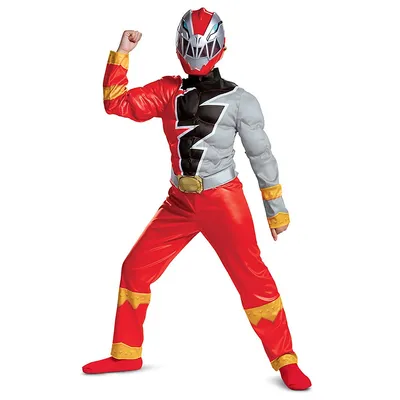 Power Rangers - Red Ranger Beast Morpher Muscle Costume