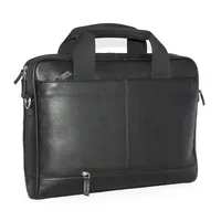 Leather Top Handle Briefcase