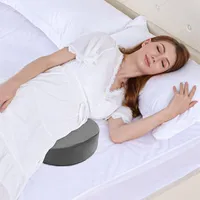 Pregnancy Pillow Wedge, Body Support Memory Foam Pillow For Maternity, Grey