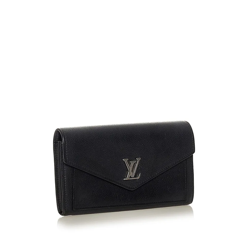 Louis Vuitton Pre-loved Lockme Long Wallet