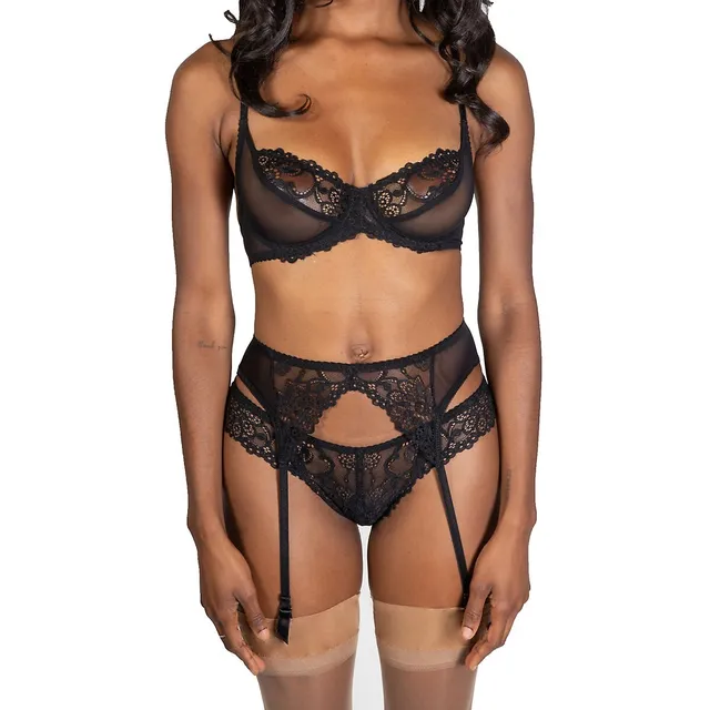 Victoria Lace Chemise with G-String